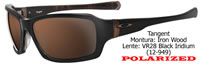 Oakley Tangent Iron Wood-VR28 Black Iridium (12-949)